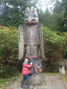 Thunderbird and Whale Totem