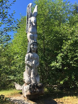 Whale Song Totem Ketchikan