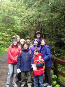 Family Fun on Nature Trail on Ketchikan Rainforest Tour